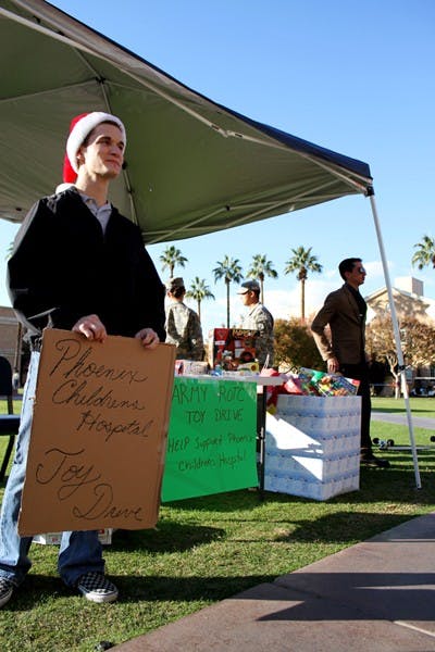 ROTC toy drive