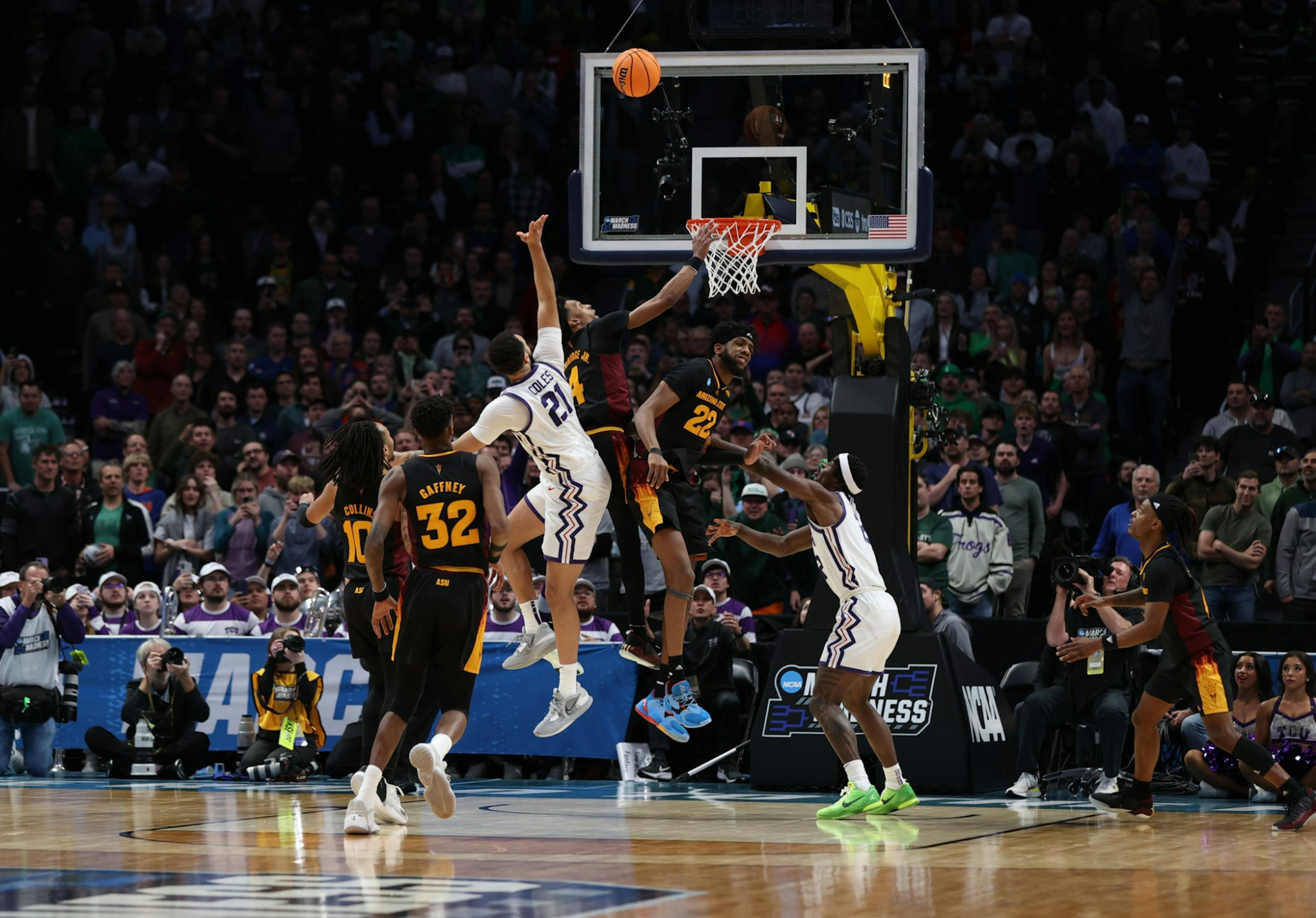 Last-second, game-winning floater by TCU ends ASU men's basketball's season 23-13 - Vimarsana News