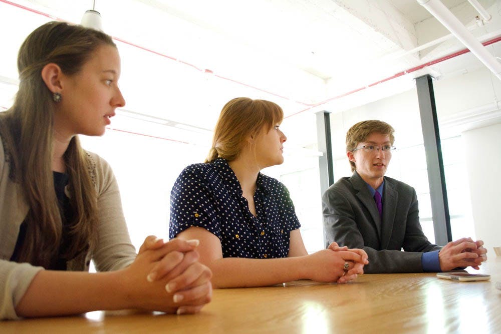 Corina Tapscott- USGD student body presidentRyan Boyd- USGD Vic