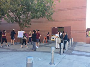 ASU had its first polling location on campus in 10 years on the 2016&nbsp;Election Day.