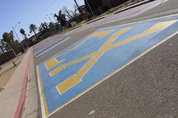 UNDER INVESTIGATION: Documents reveal the Sigma Chi fraternity — which has been named in a lawsuit about an alleged rape in 2008 — has been on probation nearly constantly throughout the last six years. (Photo by Serwaa Adu-Tutu)