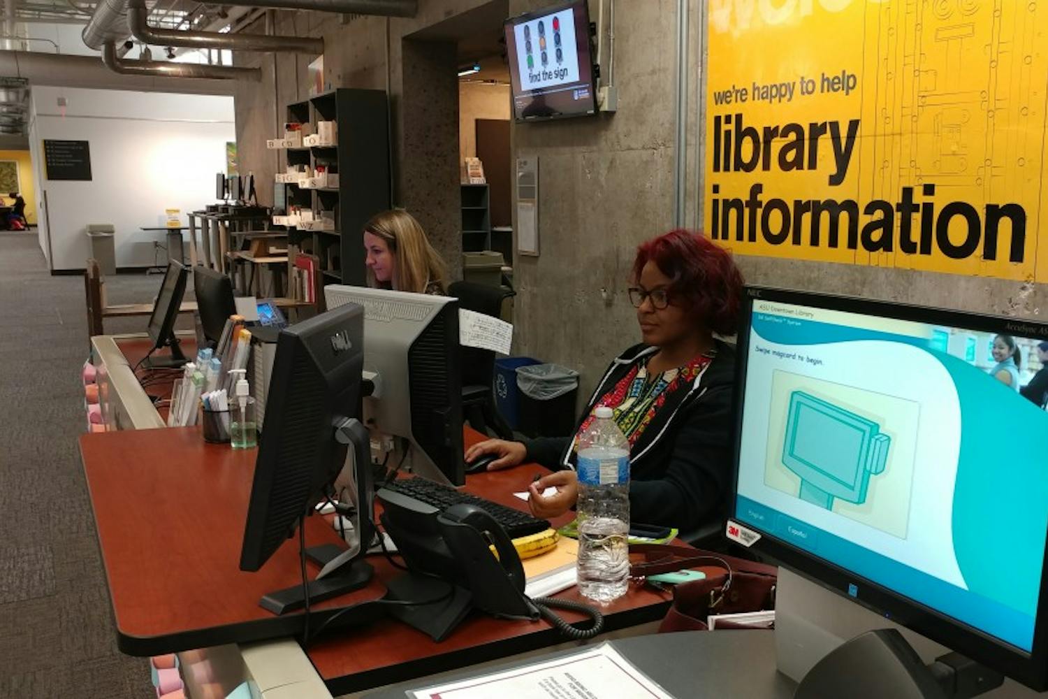 library workers