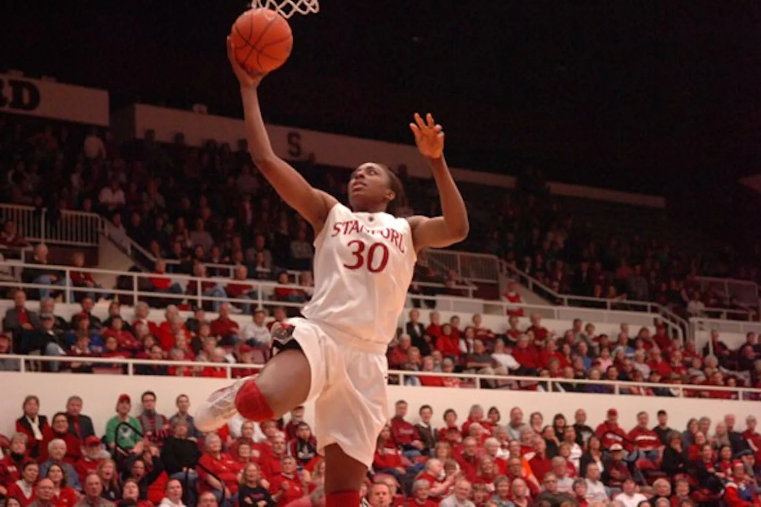 Top Player: Stanford sophomore forward Nnemkadi Ogwumike has been the top player in the Pac-10 this season, leading the conference in scoring and field-goal percentage. (Photo courtesy of Kyle Anderson)