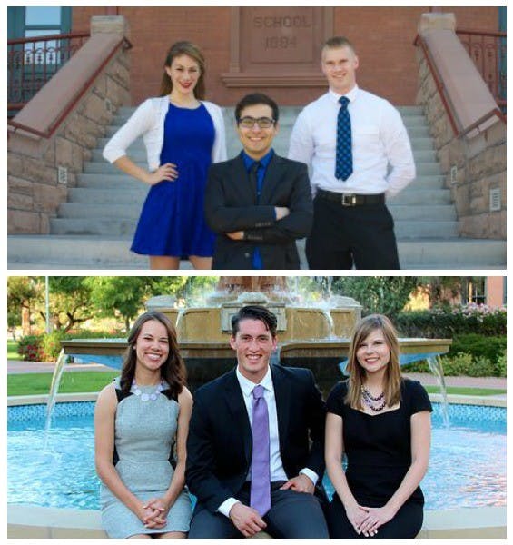 (Photo courtesy of votemiller2015.com and votezlaket.com)