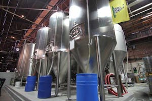 Picture within Four Peaks Brewery.