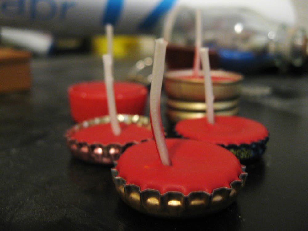 The finished project will light up any room. Photo by Faith Breisblatt. 