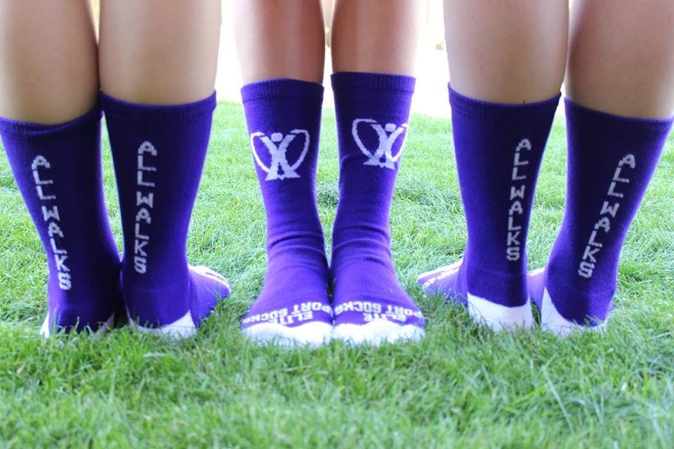 All Walks Project memebrs pose for a photo in their apparel on March 20, 2016.