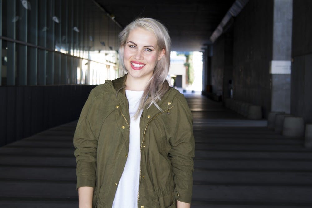 ASU Junior Jamee Lind is a Jounalism major from the Walter Cronk