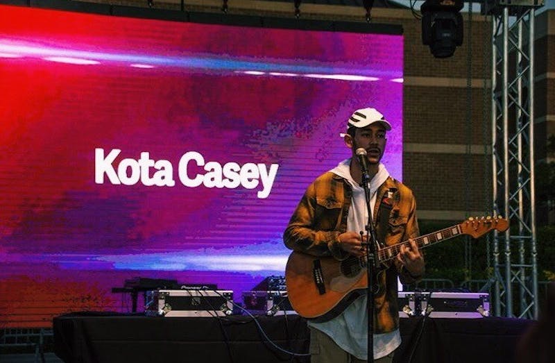 Singersongwriter Kota Casey is eager to release his debut album The