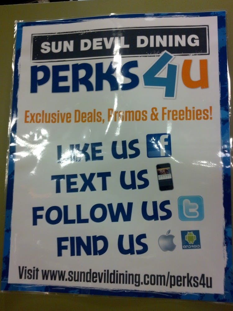 ASU has adopted this new era of advertising. Photo by Courtland Jeffrey