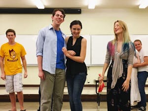 The Importance of Being Earnest Rehersal