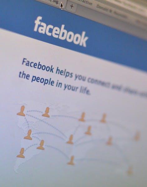 FRIEND REQUEST DENIED: A recent Ohio State University study on student-professor relationships through Facebook concluded that professors generally aren't willing to accept friend requests from their students. (Photo by Aaron Lavinsky)