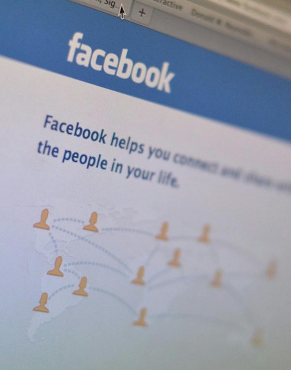 FRIEND REQUEST DENIED: A recent Ohio State University study on student-professor relationships through Facebook concluded that professors generally aren't willing to accept friend requests from their students. (Photo by Aaron Lavinsky)