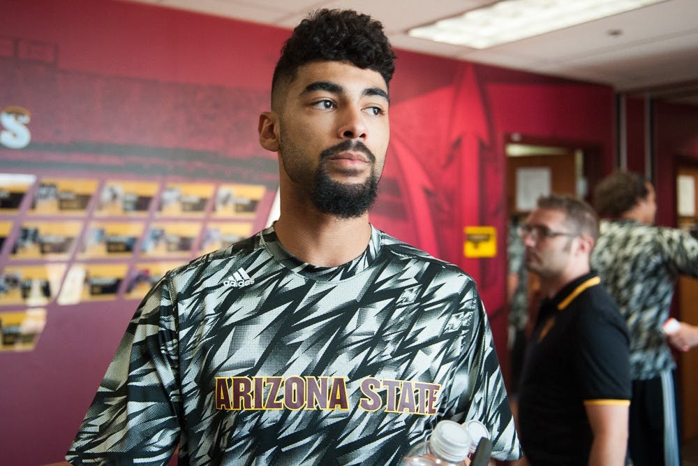 Football media day 013 Manny Wilkins