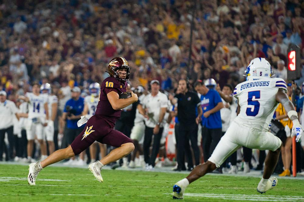 ASU prepares for 'fun test' against Utah as Cam Rising's status remains ...