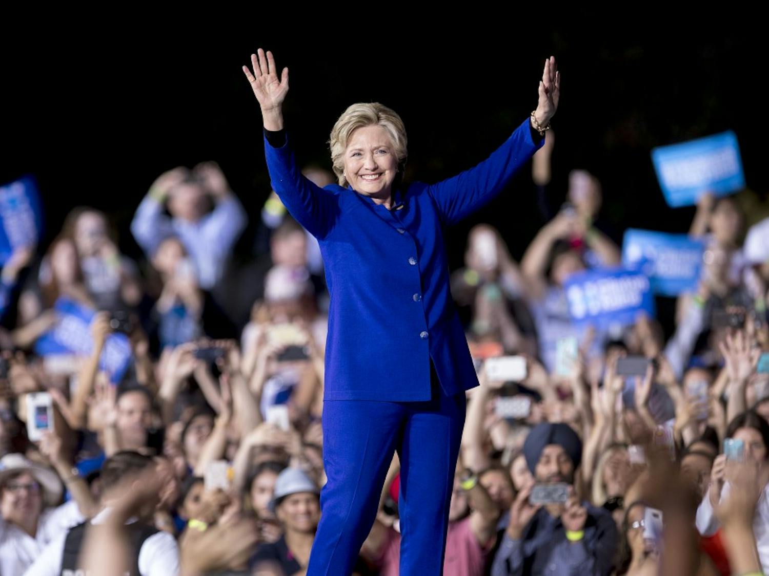 Photo Gallery: Hillary Clinton holds rally at ASU less than one week before election