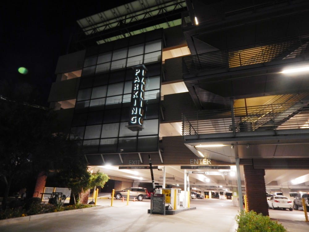 Some Sun Devil fans willing to pay the price for parking on game day. Photo by Luu Nguyen