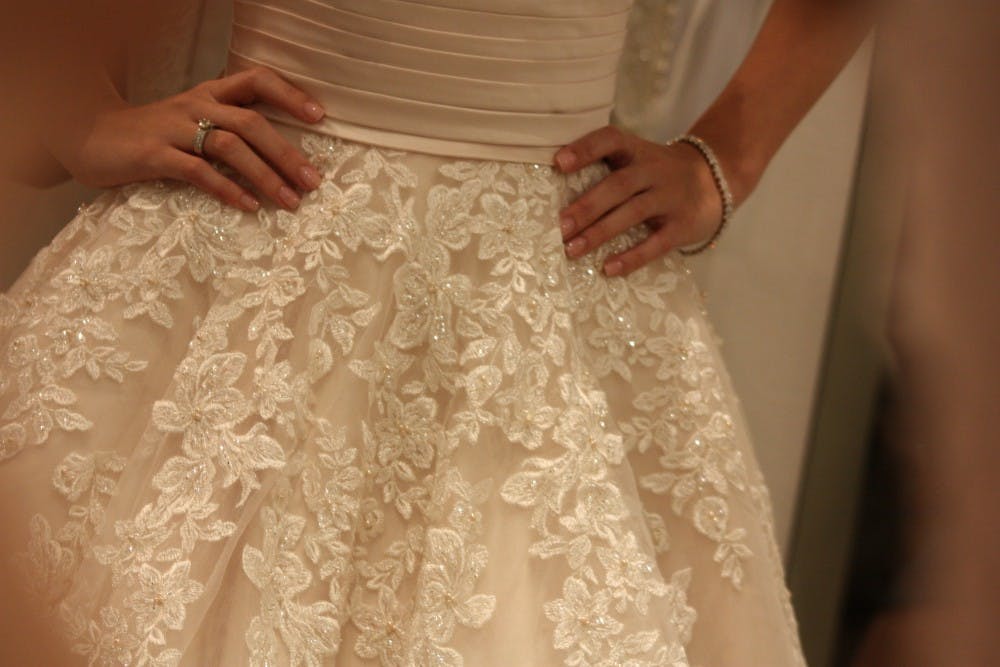 Crunching numbers isn't just for accountants anymore. ASU students are putting a lot of thought into their wedding dates and their significance.
Photo by Shawn Raymundo