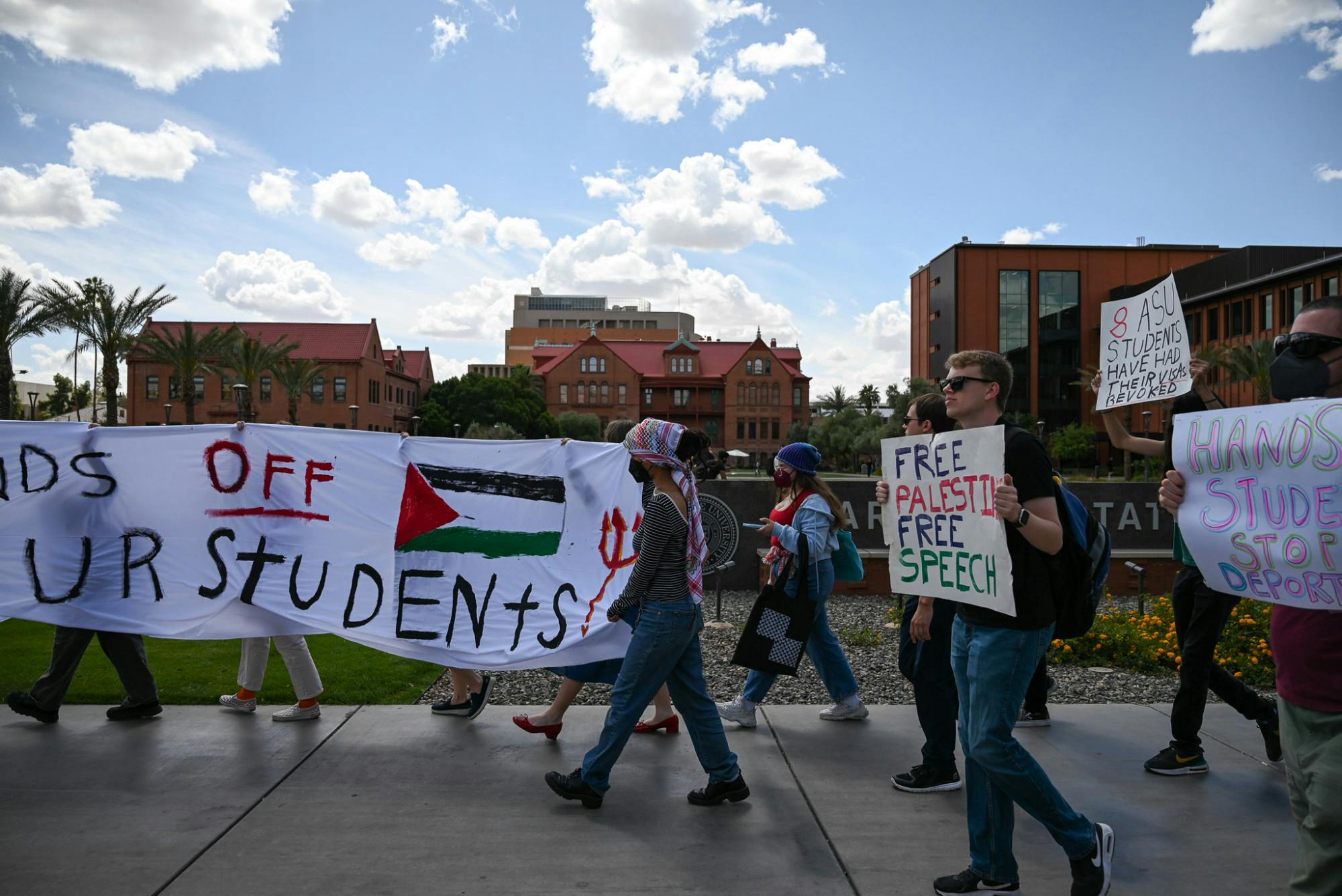 Gallery: Student Visa Protest