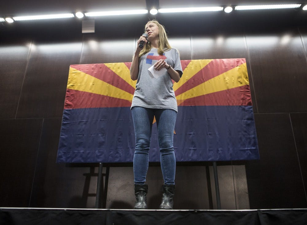Photo Gallery: Chelsea Clinton stumps for Hillary Clinton at Tempe campaign stop