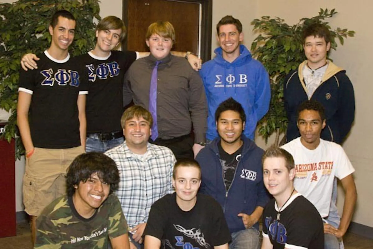 NATIONAL EXPANSION: Sigma Phi Beta, the gay-stratight allied fraternity founded at ASU, will initiate new members at Indian University making it the first successful expansion for the fraternity. (Photo by Annie Wechter)