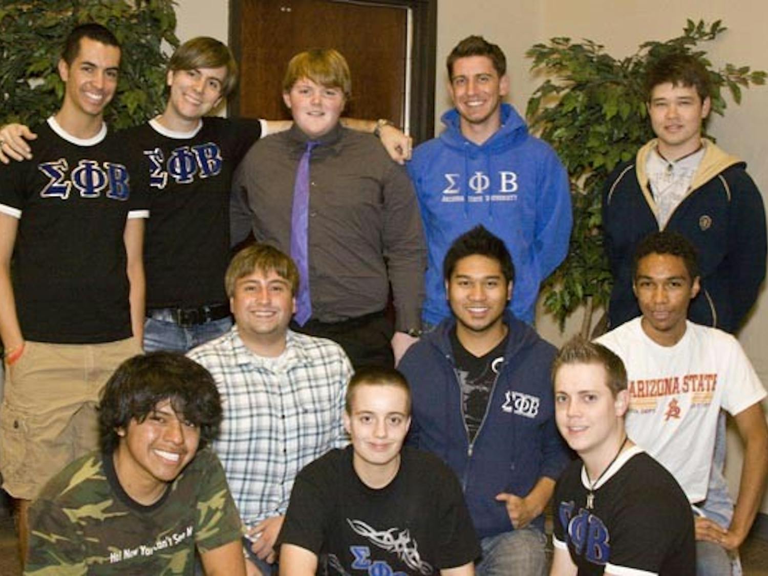 NATIONAL EXPANSION: Sigma Phi Beta, the gay-stratight allied fraternity founded at ASU, will initiate new members at Indian University making it the first successful expansion for the fraternity. (Photo by Annie Wechter)