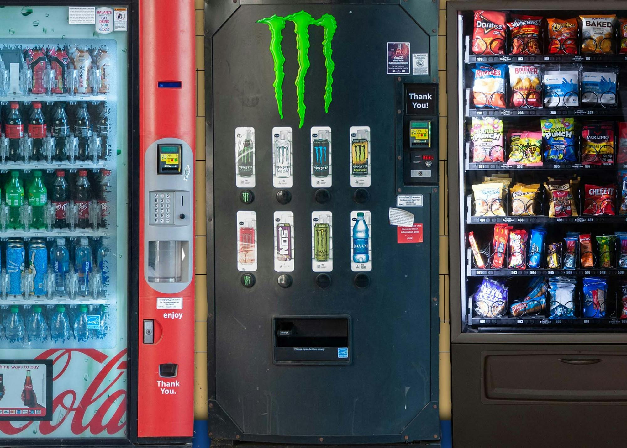 monster soda machine