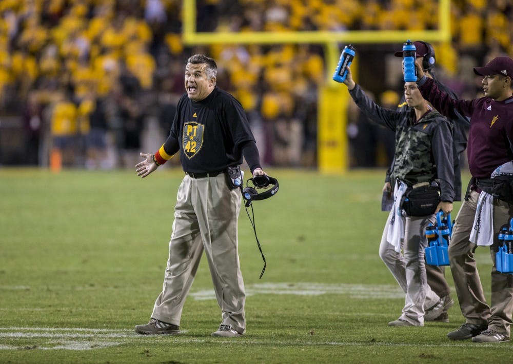 Football Oregon Todd Graham time-out Q4