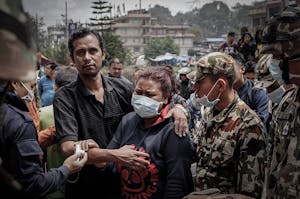 WORLD NEWS NEPAL-EARTHQUAKE 4 ZUM