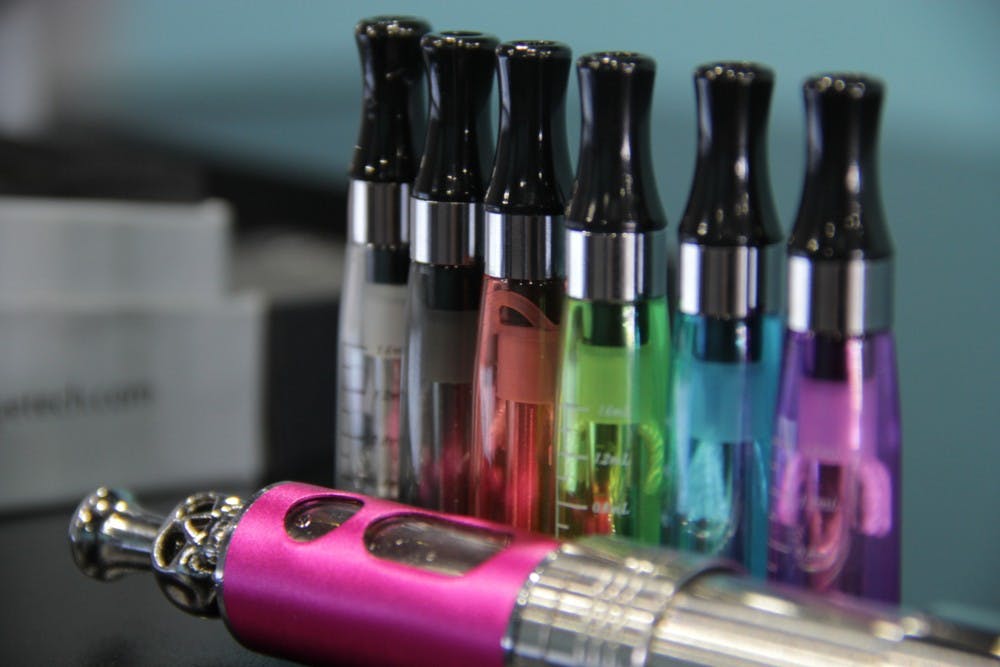 The Tempe City Council restricted the use of electronic cigarettes in public. (Photo by Shawn Raymundo)