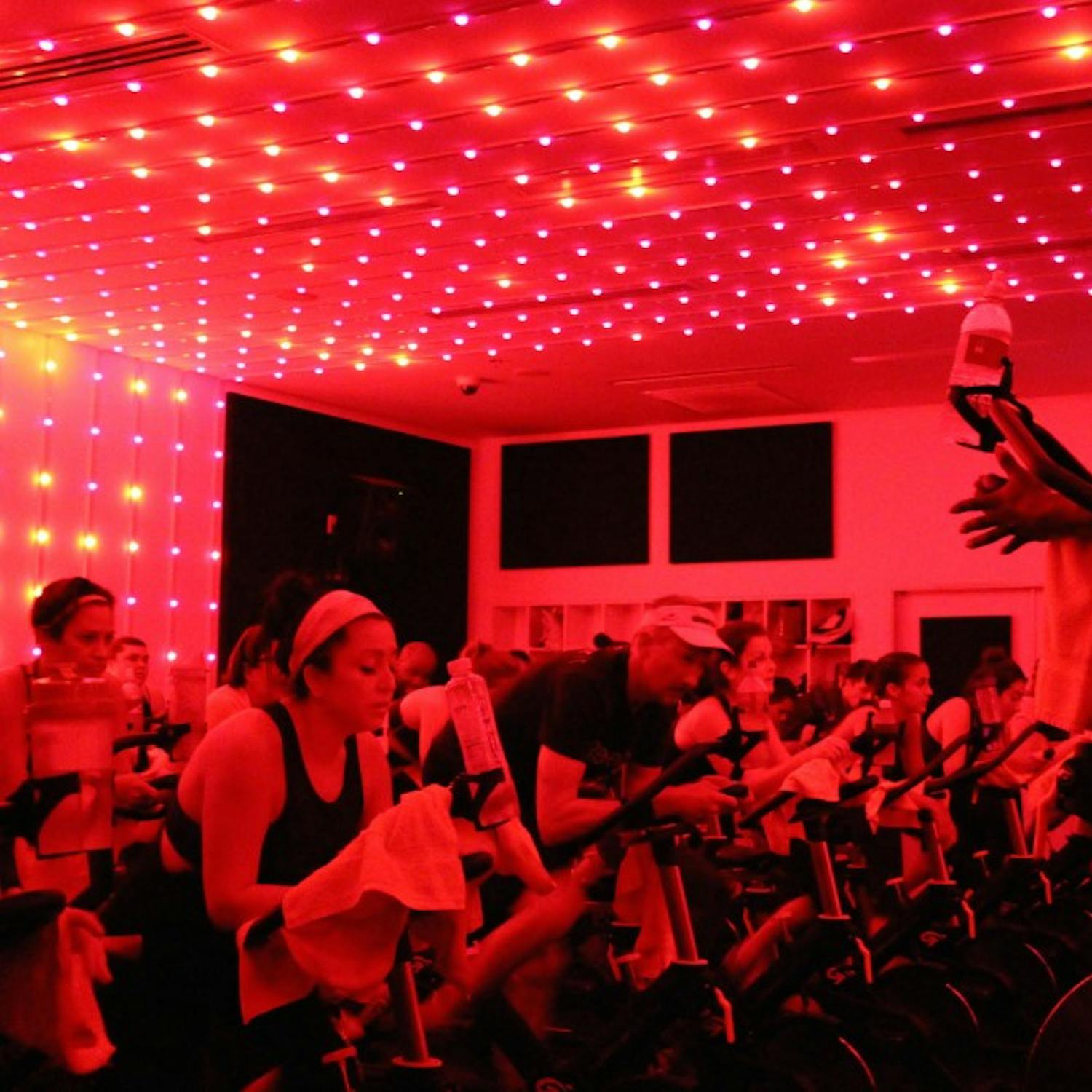 The Madison creates a dance party atmosphere while burning calories on a bike. Photo by Katie Self. 