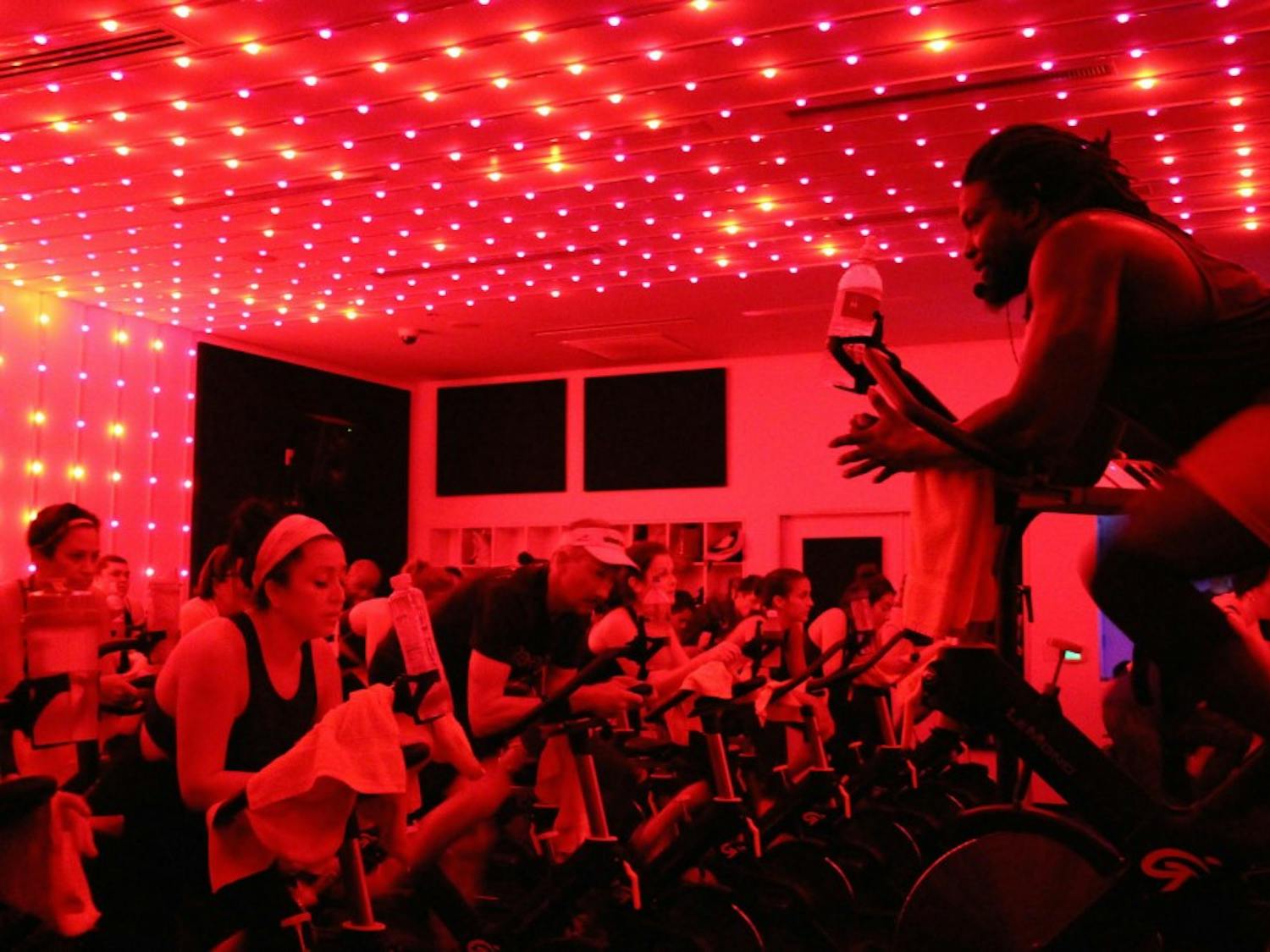 The Madison creates a dance party atmosphere while burning calories on a bike. Photo by Katie Self. 