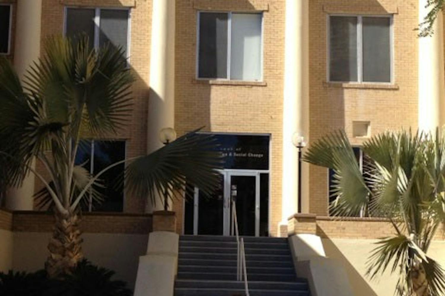 Tom in front of SHESC.