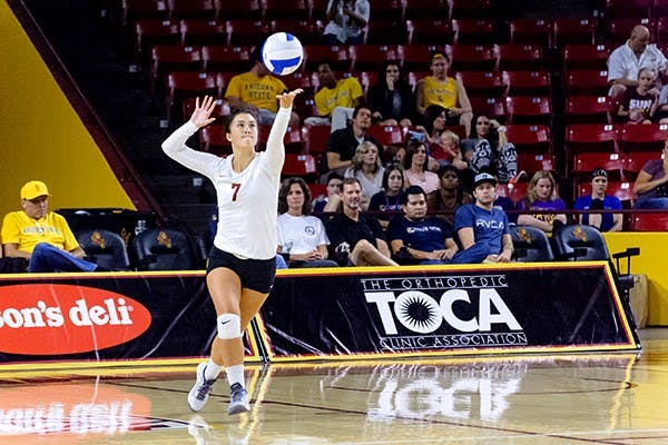 ASU Volleyball vs Colorado State, Sept. 19th, 2014