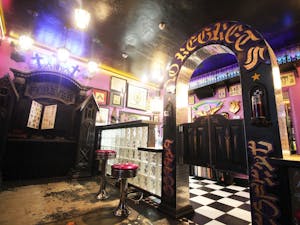 The interior of No Regrets Tattoo Parlor is pictured on Tuesday, Nov. 24, 2015, in Tempe.