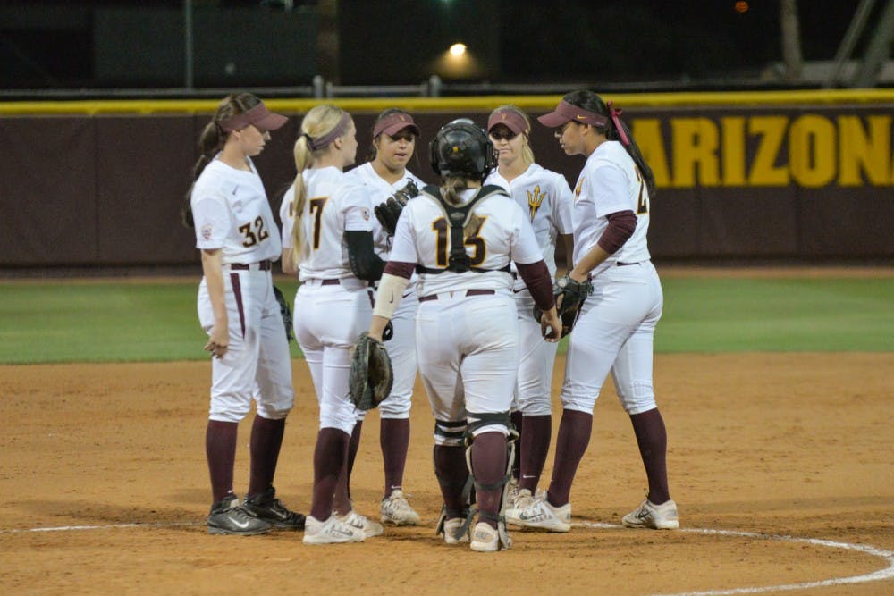 ASU Softball 04-17-2015