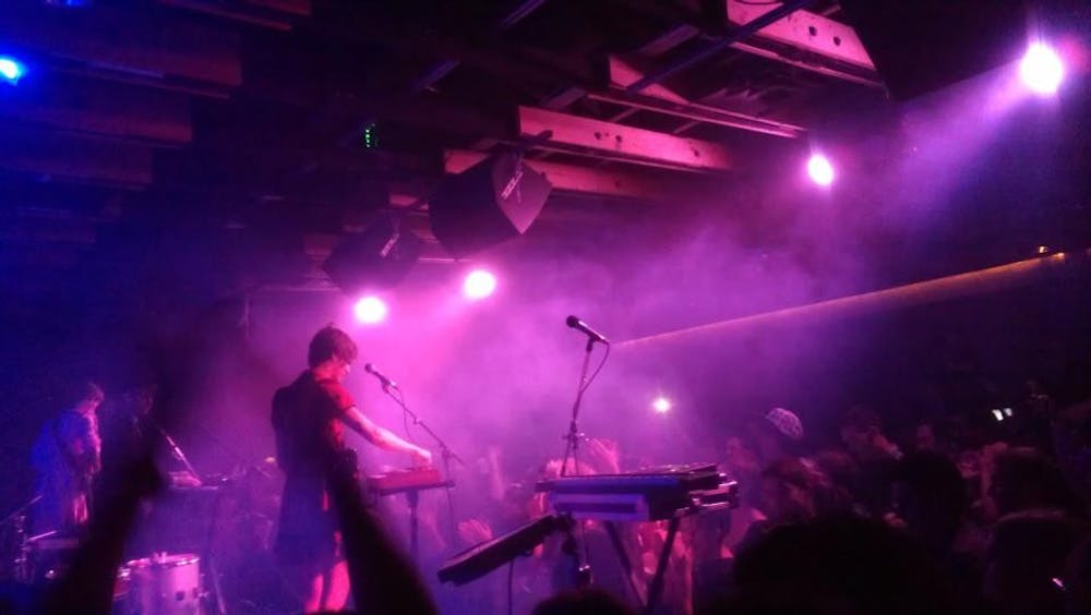 STRFKR performs at Crescent Ballroom on Jan. 10, 2012. Photo courtesy of Gabby Olson.