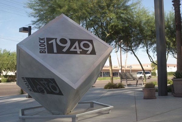 A shooting at Block 1949 located on the intersection of McClintock and University drives early Saturday morning left three people injured. One of the victims remains in critical condition.  (Photo by Julie Vitkovskaya)