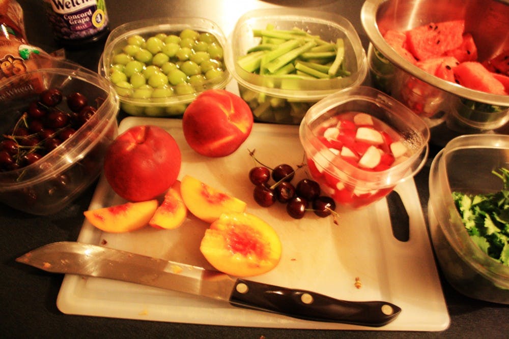 Fruit is a classic staple in a healthy diet and makes an easy snack for students on the go. Photo by Noemi Gonzalez
