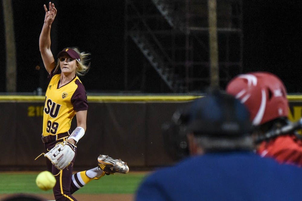 No. 16 ASU softball edges out 42 win against Coastal Carolina The