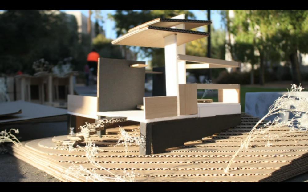 Architecture class displays final project - The Arizona State Press