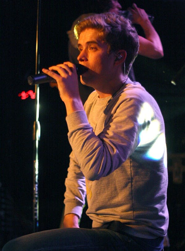 Brian Dales, lead singer of The Summer Set. (Photo Courtesy of KJ Mark)