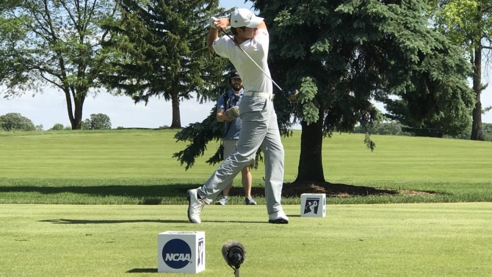 Sophomore Jovan Rebula tied for 12th in the season-opening Carpet Capital Collegiate​