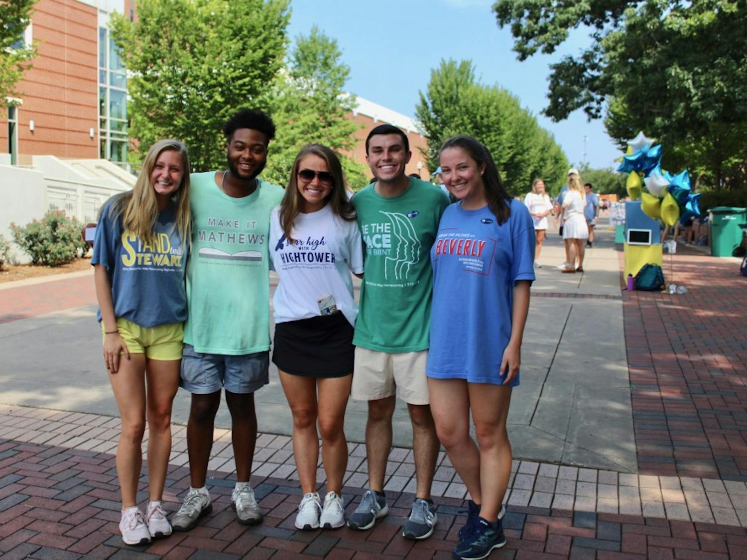 Miss Homecoming campaign members