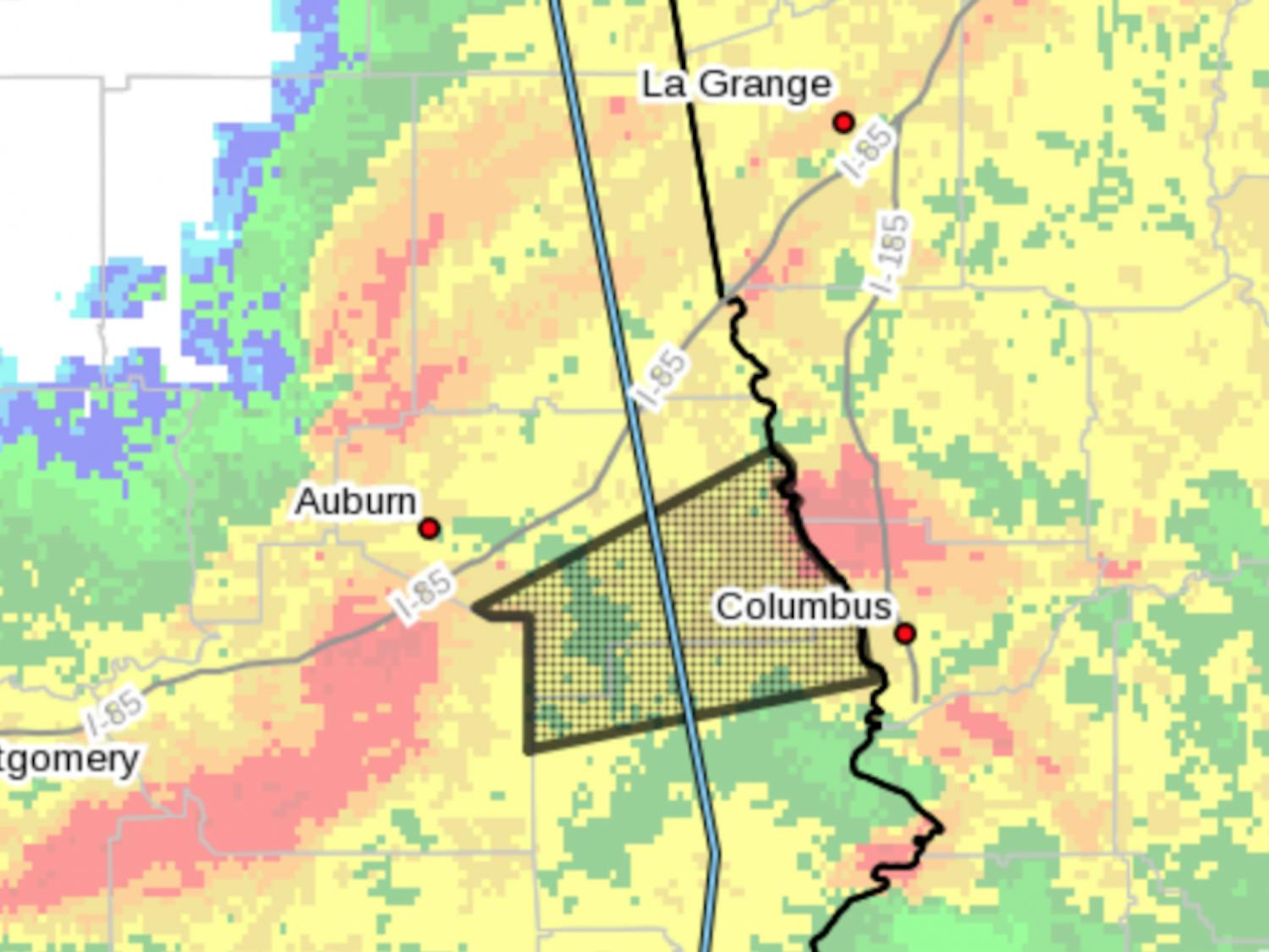 Tornado Storm Radar File- Alabama EMA
