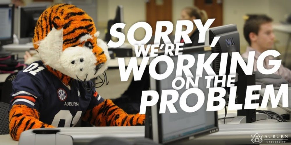 Picture from AU OIT emergency website