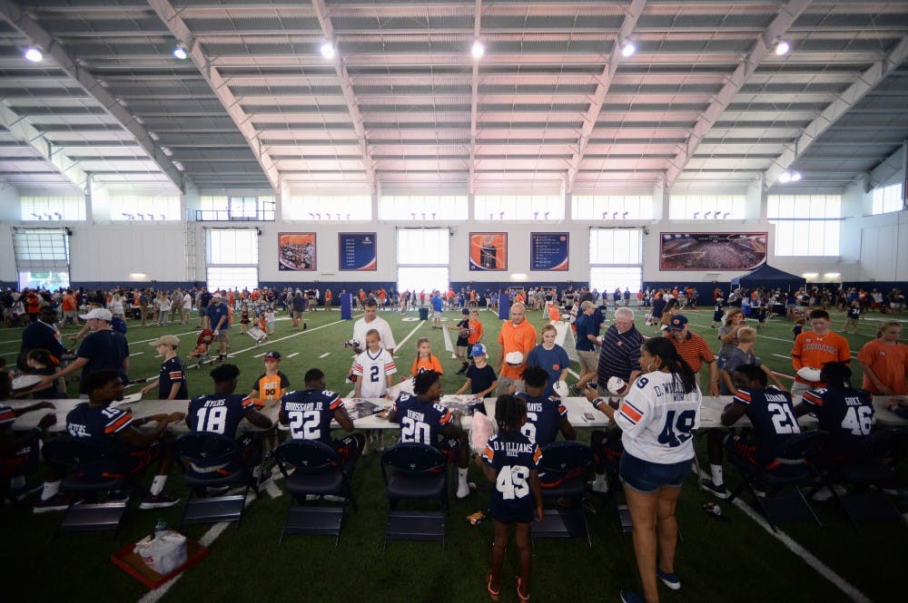 Auburn football fan day on Saturday, Aug. 19, 2017, in Auburn, Ala. Dakota Sumpter/Auburn Athletics