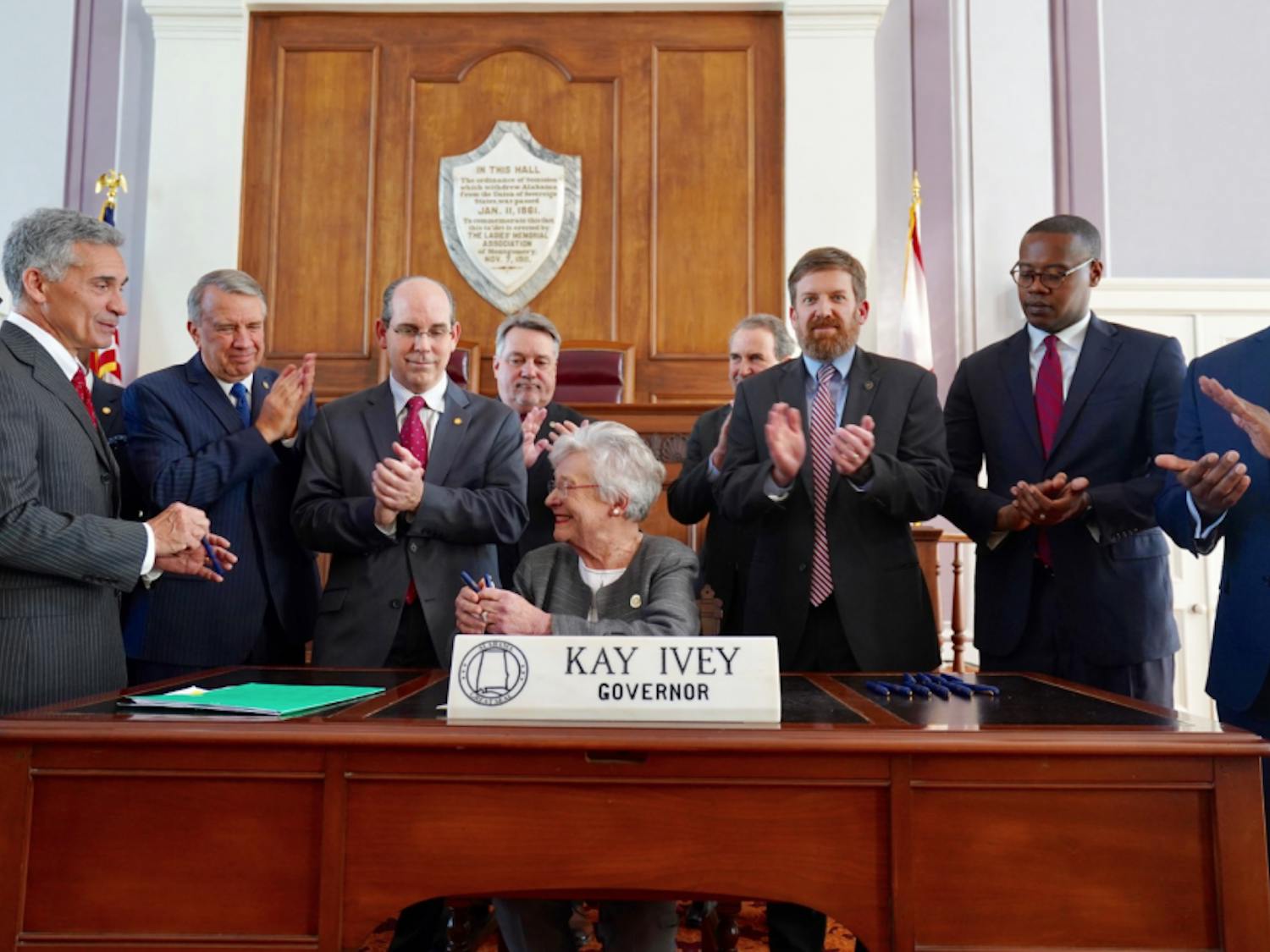 Kay Ivey signing new gas tax legislation