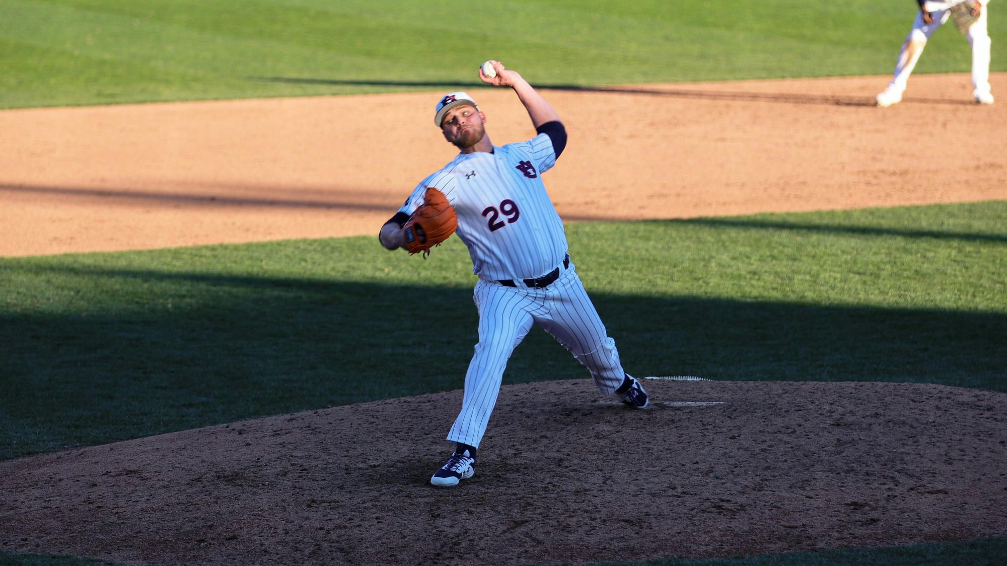 022021_Auburn_IMG_7072_Auburn Tigers pitcher Carson Skipper (29) pitches the ball .jpg
