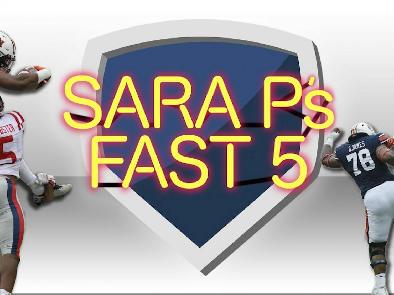 Sara P's Fast 5: Auburn dominates Ole Miss